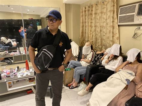 Cops raid another suspected prostitution den in Makati City.